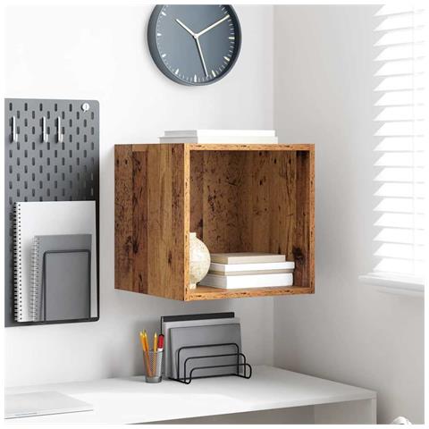 Armadietto a muro Legno vecchio 37 x 37 x 37 cm - Foto 2