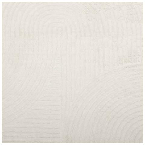 Tappeto IZA a Pelo Corto con Aspetto Scandinavo Crema Ø 200 cm - Foto 9