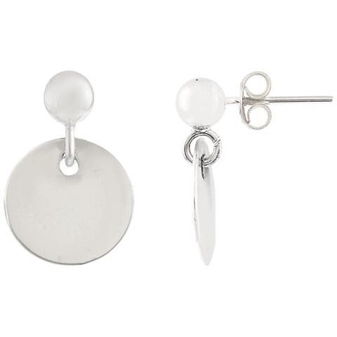 Orecchini A Bottone In Argento Basic Ch, Argento Sterling 925 - Foto 1