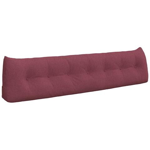 Cuscino per Schiena Rosso Vino 200 x 24 x 50 cm Tessuto - Foto 1