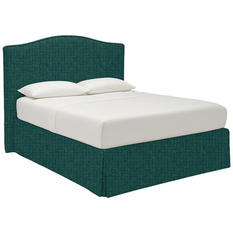 Copparo - Letto Singolo Sfoderabile, Verde Petrolio - Foto 1