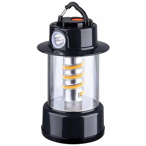 Torcia Da Campeggio Led Con Doppio Filamento, Ricarica Type-c E Batteria 18650 - Foto 1