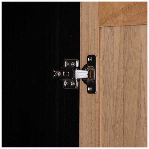 Credenza 3 Ante In Legno E Metallo 160x41,5x90h Cm - Foto 7