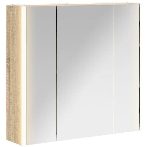 Mobiletto per specchio da bagno Rovere Sonoma - Foto 1