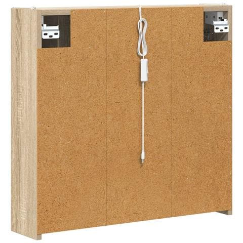 Mobiletto per specchio da bagno Rovere Sonoma - Foto 9