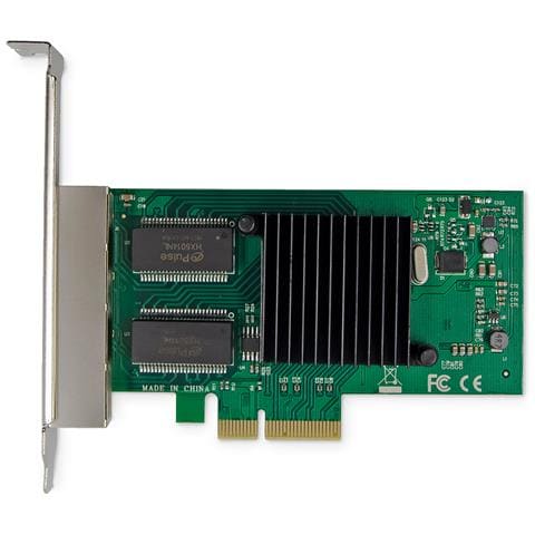 Scheda di rete Gigabit Ethernet a 4 porte, RJ45, PCI Express, Intel I350 - Foto 2