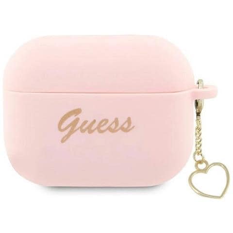 Guess Guap2lschsp Airpods Pro 2 Custodia Rosa /rosa In Silicone Collezione Heart - Foto 1