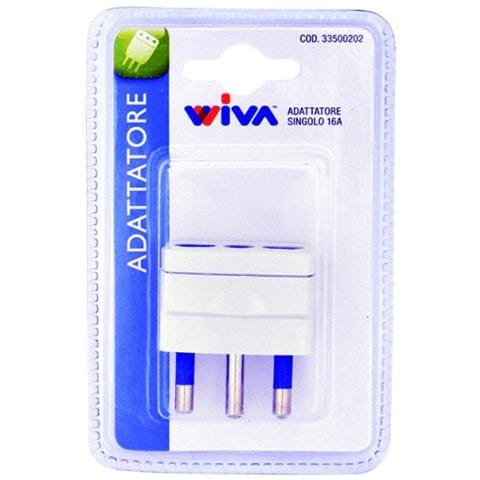 Adattatore semplice spina italiana 2P+T 16A S17 presa italiana / tedesca 2P+T 16A P30  - Foto 5