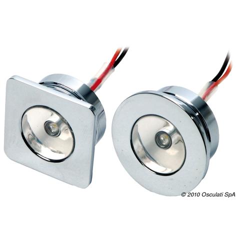 Luce cortesia a LED tonda blu - Foto 1