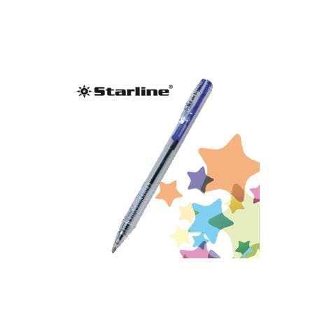 scatola 20 penne sfera scatto blu 1.0mm starline - Foto 2