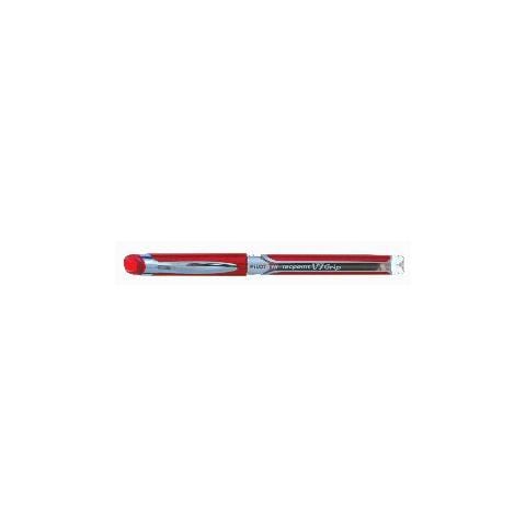 confezione da 12 pezzi - roller hi-tecpoint v7 grip rosso pilot - Foto 1