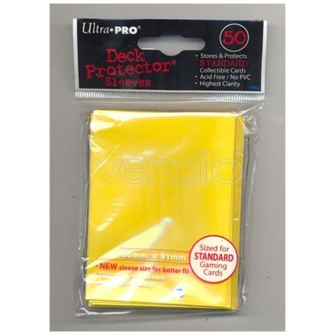 ULTRA PRO Bustine Std Giallo 50pz - Foto 1