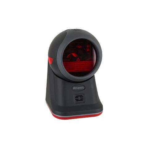 LETTORE BAR CODE OMNIDIREZIONALE ATLANTIS SCANBOX OLS15, Profondità di campo fino a 216mm, risoluz 4mils, sens laser 650nm, USB - Foto 1