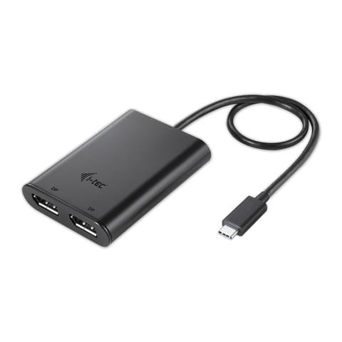USB-C 3.1 Dual 4K DP Adattatore Grafico 3840 x 2160 Pixel - Nero - Foto 2