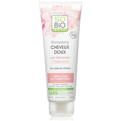 So' Bio Étic Shampoo Latte Di Mandorla Per Capelli Morbido Bio 250 ml - set Di 2 - Foto 1