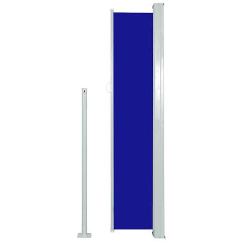 Tenda Da Sole Laterale Retrattile 160 X 500 Cm Blu - Foto 7