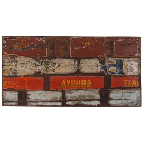 Set Da Bar 5 Pz In Legno Massello Di Recupero Multicolore - Foto 10