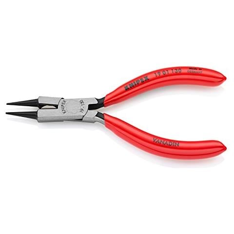 Pinza una becchi tondi con Tronchese (Pinza per gioiellieri) (130 mm) 19 01 130 - Foto 2