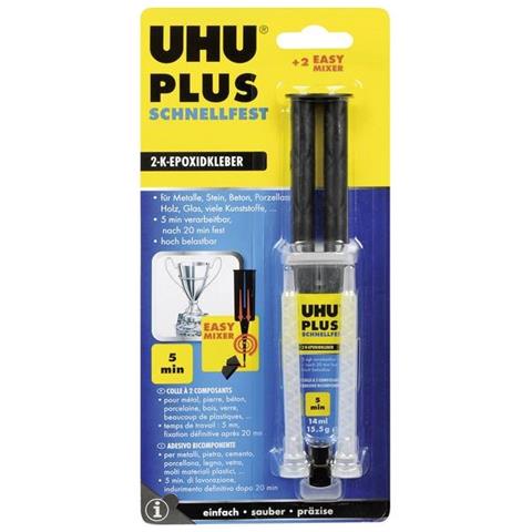 Colla Bi-componente Plus Schnellfest Spritze 15.5 G - Foto 1
