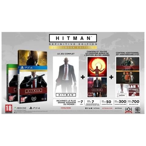 Hitman: Definitive Edition Steelbook Edition Gioco Ps4 - Foto 2