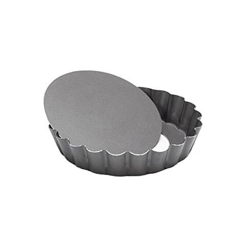 Mini Stampo Per Crostata Con Fondo Removibile Ø 10 Cm - Foto 1