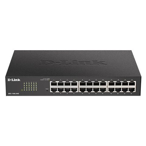 Switch DGS-1100-24V2 24 Porte Gigabit Ethernet 10 / 100 / 1000 Mbps RJ45 Managed - Foto 1