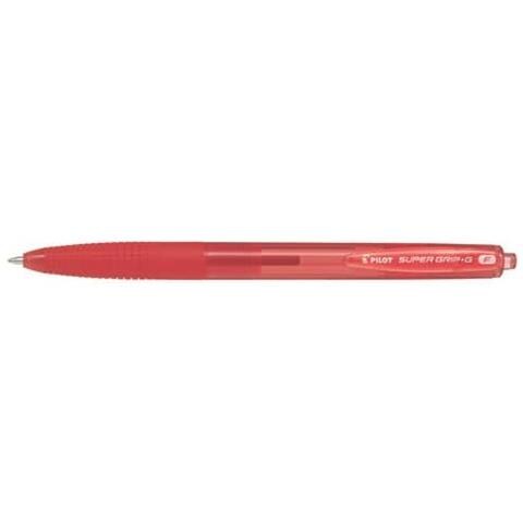 Penna A Scatto Supergrip G Punta 0,7mm Rosso - Foto 2