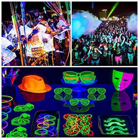 Black Light Uv Led 10w Uv Blacklight Portatile Per Uv Poster Arte Uv Camera Da Letto Luce Ultravioletta Per Halloween E Blacklight Parti - Foto 4
