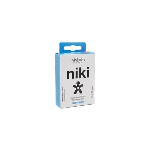 Niki Ricarica Deodorante Per Auto Jrnikibx023v00 Ricarica Per Profumo Auto, Portofino, Nero - Foto 2