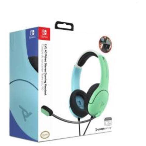 Cuffie LVL40 con Filo a Cancellazione di Rumore Colore Blu / Verde  - Foto 5