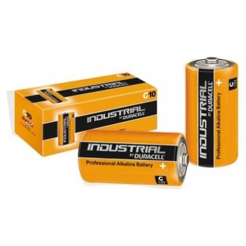 Industrial, Alcalino, Cilindrico, -20 - 54 °C, 5 - 30 °C, C, Nero, Arancione - Foto 2