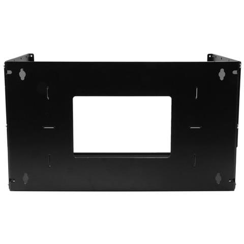 "Rack Armadio per Montaggio a Parete con Mensola Incorporata - Accaio - 4U - regolabile da 12""-18""" - Foto 2