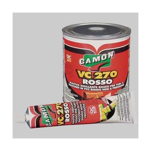 Collante Sigillante Rosso Per Pvc Rigido Kg 0,500 Mastice Ideale Per Tubi - Foto 2