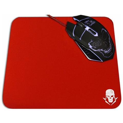 Tappeto Gaming Gmpr1 Antiscivolo Rosso - Foto 3