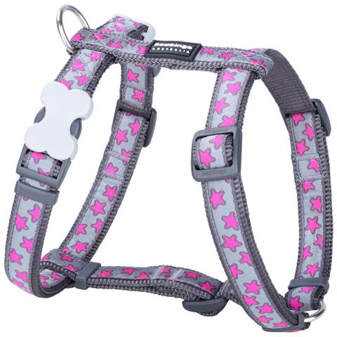 Imbracatura Per Cani On Cool 25-39 Cm Rosa Grigio - Foto 1