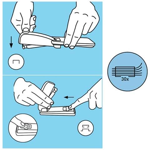 Cucitrice 44786 Argentato - Foto 3