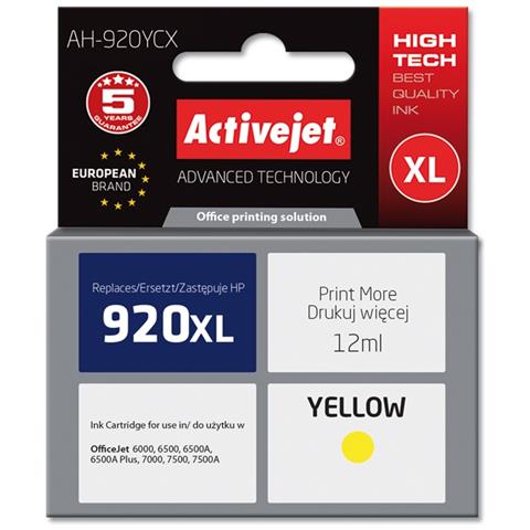 AH-920YCX cartuccia d'inchiostro 1 pz Compatibile Resa elevata (XL) Giallo - Foto 2