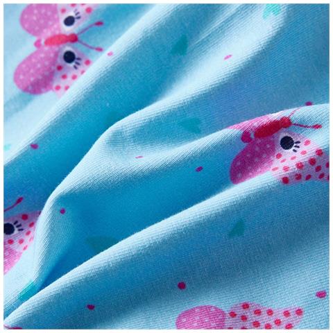 Abito Da Bambina Con Bottoni Senza Maniche Blu 128 - Foto 8