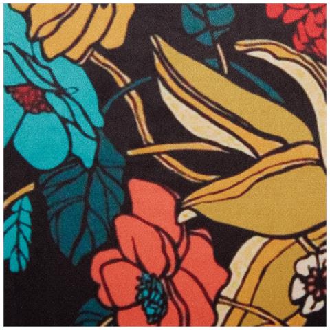 Cuscino Decorativo Protea Velluto 45 X 45 Cm Floreale Multicolore - Foto 5