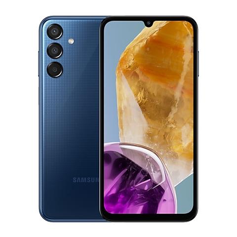 Galaxy M15 5G 128GB 4GB Ram Display 6.5" AMOLED Dual Sim Slot Micro SD Fotocamera 50 Mpx Android 14 Dark Blue Europa - Foto 1