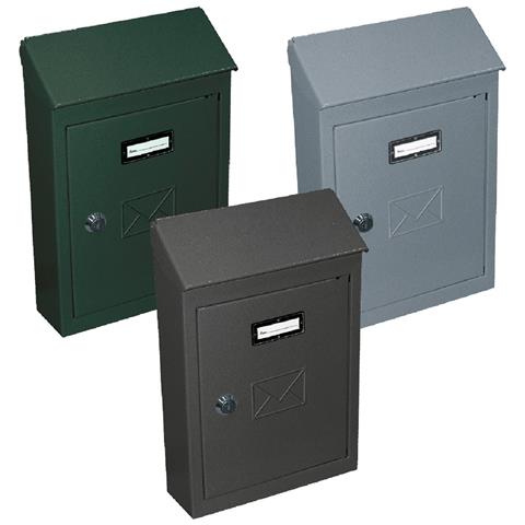Cassetta Postale 'ct' Cm 20 X 6 X H 30 Grigio - Foto 1