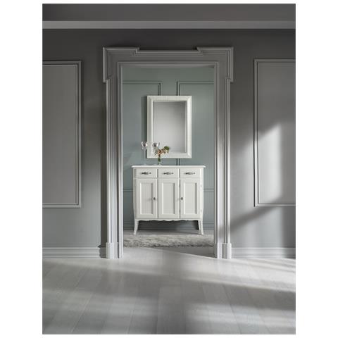 Madia Grezza In Legno 3 Ante 3 Cassetti L. 105 P. 42 H. 101 - Foto 1