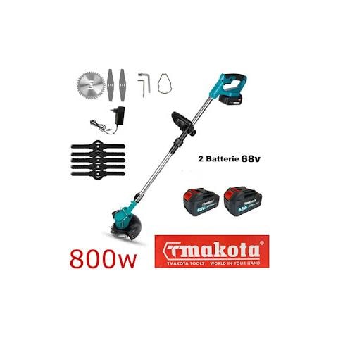 Decespugliatore Elettrico A Batteria Litio 68vf Tagliaerba Tagliabordi Rasaerba. - Foto 1