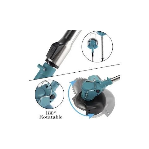 Decespugliatore Elettrico A Batteria Litio 68vf Tagliaerba Tagliabordi Rasaerba. - Foto 2