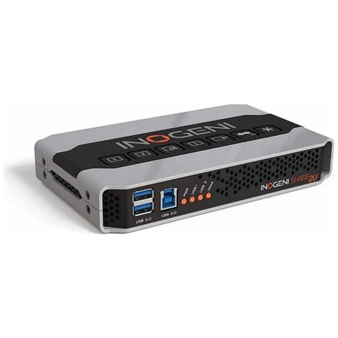 Share2u, 2x1 Hdmi /usb Auf Usb, Av Bridge, 1x Hdmi, 2xusb 2.0, 1x Usb 3.0 Host, 2x Usb 3.0 Device, 1x Hdmi-out, 18.5cm X 11cm X 3cm, 540g (ino-share2u) - Foto 1