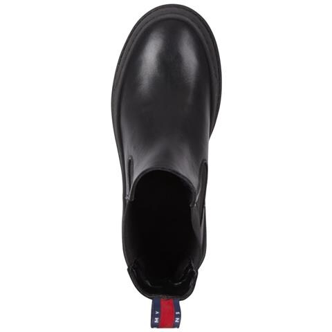 Chelsea Foxing Boot Stivaletti Pelle Scarpe Donna Nero Eu 36, En0en02289 Bds - Foto 3