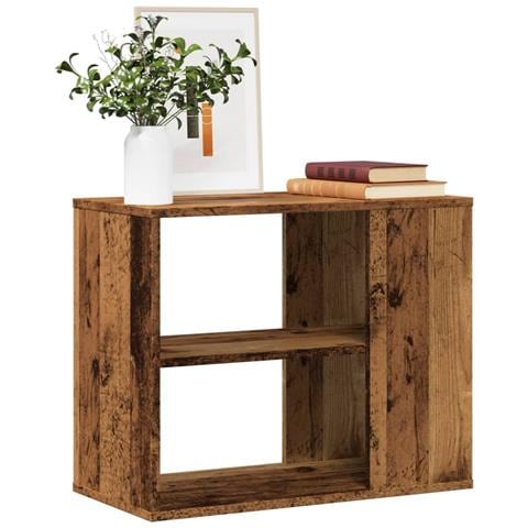 Mobiletto Laterale Legno Antico 60x30x50 Cm Legno Multistrato - Foto 1