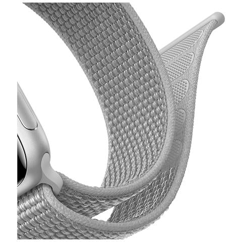 Dam Cinturino In Nylon  Compatibile Con Apple Watch 42/44/45/49mm 20x3x0,2 Cm. Grigio - Foto 2