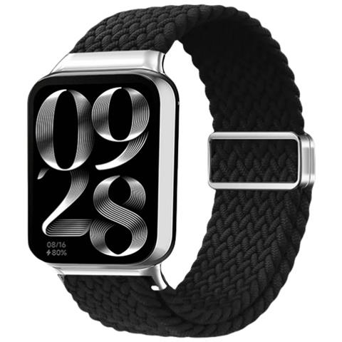 Cinturino Intrecciato In Nylon Nero Ossidiana Per Xiaomi Smart Band Xiaomi 8 - Foto 1