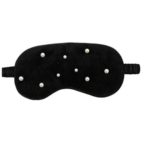 Mascherina Per Dormire Pearl Plush - Blocca La Luce Per Un Sonno Riposante Black - Foto 2